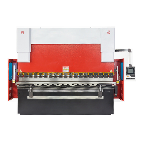 WC67K-320T/3200 전기 유압 서보 모터 CNC 프레스 브레이크 4+1 축
