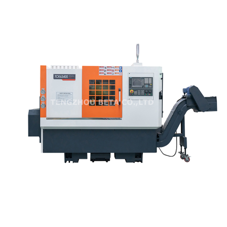 TCK6340S бага оврын металл эргэлтийн хэвтээ CNC токарь нь бар тэжээгчтэй