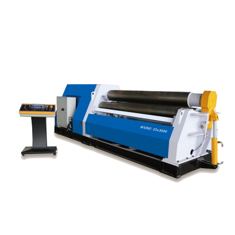 Automatische CNC-hydraulische Metallplattenwalzmaschine
